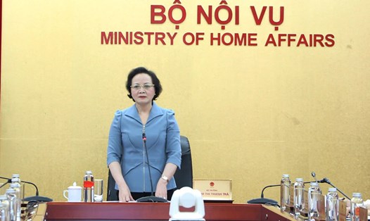 Bộ trưởng Phạm Thị Thanh Trà phát biểu kết luận hội nghị. Ảnh: Thanh Tuấn