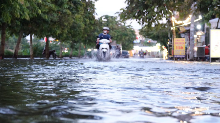 Theo Đài Khí tượng thủy văn TP Cần Thơ, mực nước trên các sông rạch thành phố đang bắt đầu lên cao theo kỳ triều cường rằm tháng 8 Âm lịch.