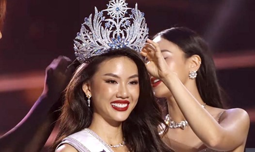 Nhan sắc Tân Miss Universe Vietnam 2023 Bùi Quỳnh Hoa. Ảnh: Ban tổ chức