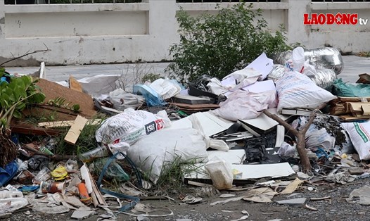 Người dân khốn khổ 'sống chung' với bãi rác tự phát