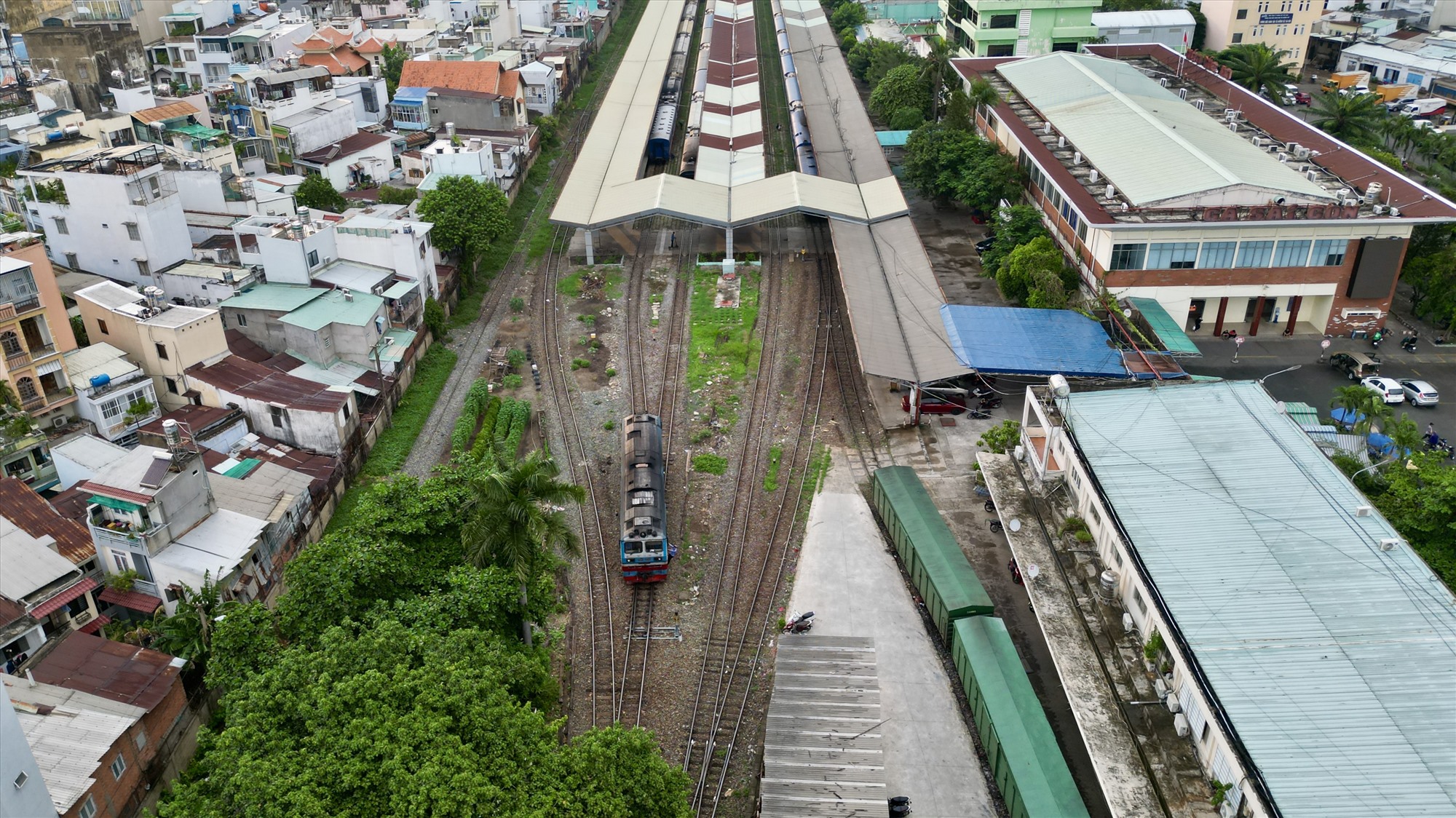 Ga Sài Gòn được đề xuất thành đầu mối trung chuyển khách.  Ảnh: Hữu Chánh