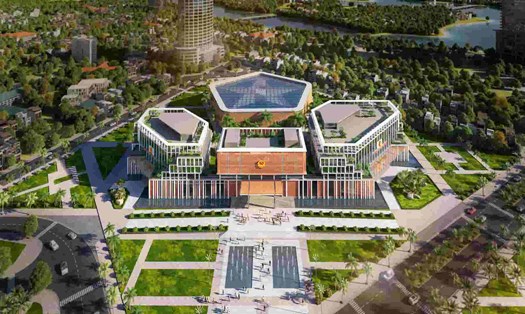 Trung tâm hành chính mới của tỉnh Khánh Hòa. 