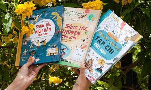 Bộ sách "Bí kíp sáng tác" chính thức ra mắt độc giả Việt Nam. Ảnh: Đ. A
