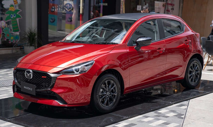 Mazda 2 facelift chỉ có một số thay đổi nhỏ so với bản tiền nhiệm. Ảnh: Mazda