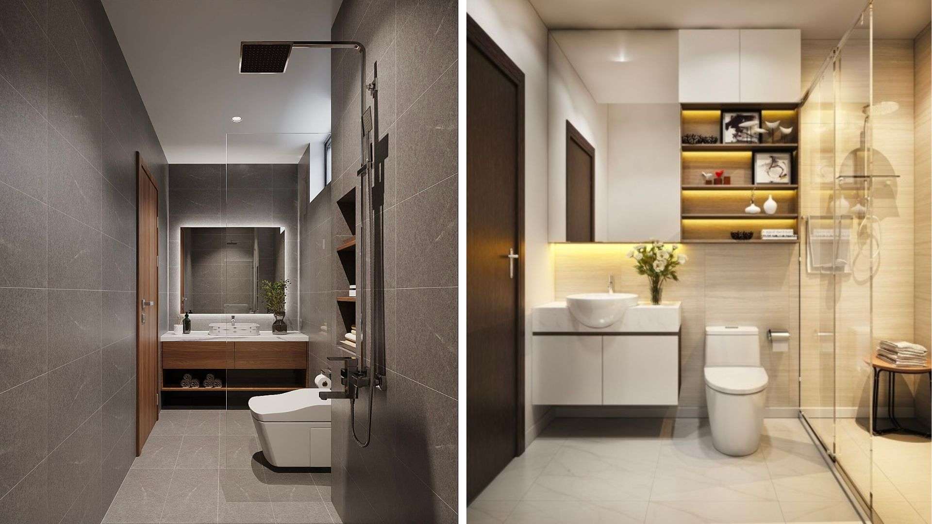 Phòng tắm có vai trò quan trọng trong đời sống hằng ngày, ảnh hưởng đến sức khỏe con người. Đồ hoạ: Tuyết Lan.