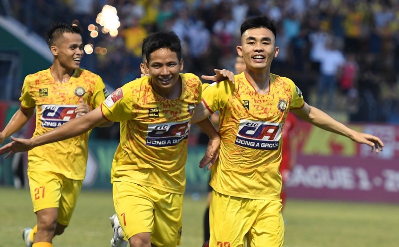 Chức vô địch Cúp Quốc gia là động lực để Thanh Hoá tiếp tục phấn đấu mở mùa giải 2023-2024. Ảnh: VPF