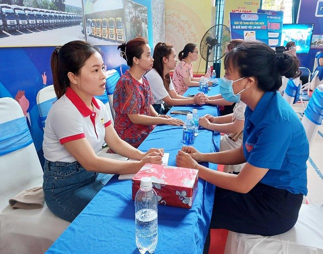 Cơ quan chức năng tỉnh Đắk Lắk đang cố cải thiện chất lượng các phiên giao dịch việc làm. Ảnh: Nguyễn Thảo