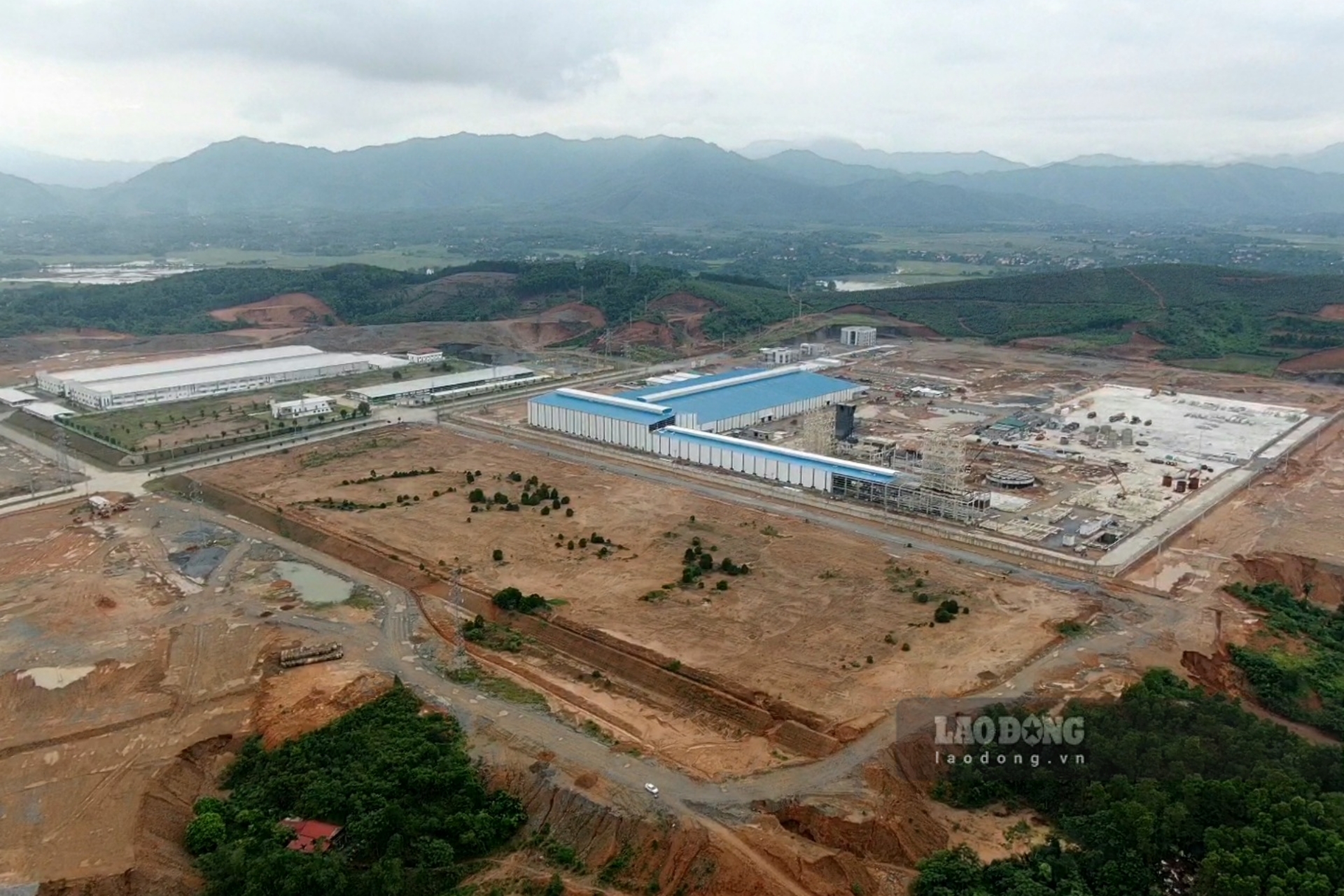 Khu công nghiệp Cẩm Khê đang được xây dựng là 1 trong 2 khu công nghiệp lớn nhất tại tỉnh Phú Thọ. Ảnh: Tô Công.