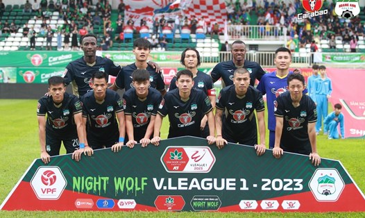 Hoàng Anh Gia Lai sẽ hội quân lại hôm 11.9 để chuẩn bị cho V.League 2023-2024, muộn hơn so với một số đội bóng khác. Ảnh:  CLB HAGL