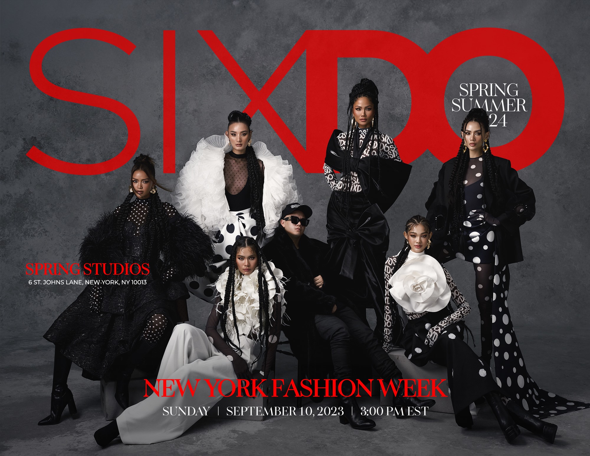 Dàn Hoa hậu Hoàn vũ và sao Việt sẽ tham dự show diễn của nhà thiết kế Đỗ Mạnh Cường tại Mỹ. Ảnh: Nhân vật cung cấp 