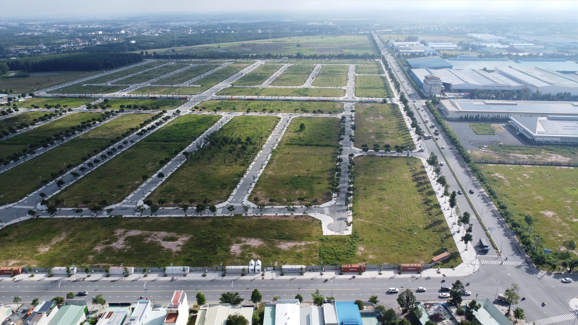  Đây là khu đất ở phường Phú Tân, thành phố Thủ Dầu Một, tỉnh Bình Dương được UBND tỉnh Bình Dương chấp thuận chủ trương cho phép Công ty Cổ phần Đại Nam là chủ đầu tư xây dựng Khu nhà ở Đại Nam từ tháng 10.2018.