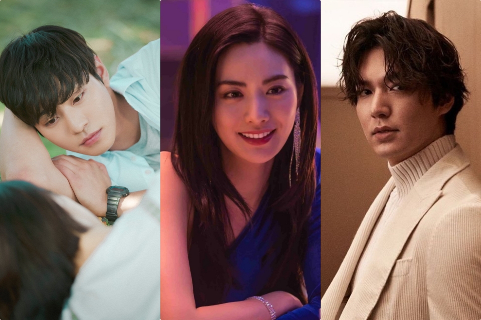 Diễn viên Ahn Hyo Seop, Nana, Lee Min Ho. Ảnh: Nhà sản xuất, Instagram

