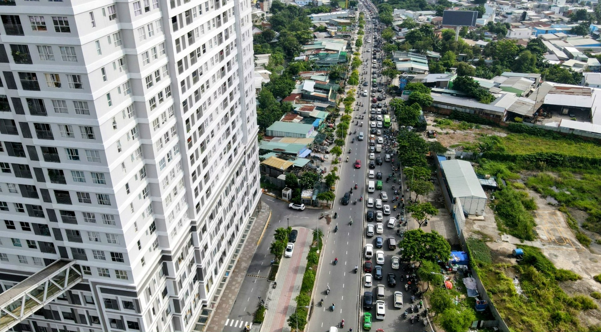 Trong tương lai, khi dự án cầu đường Nguyễn Khoái và cầu Thủ Thiêm 4 hoàn thành sẽ góp phần giảm ùn tắc giao thông từ khu Nam TPHCM.