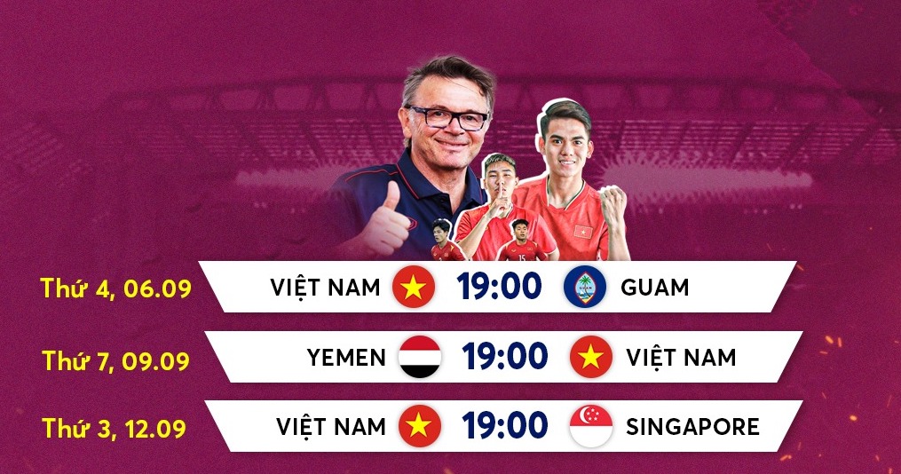 Lịch thi đấu của U23 Việt Nam tại vòng loại U23 châu Á 2024. Ảnh: FPT Play