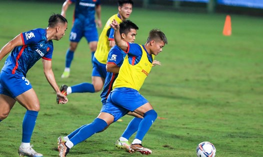U23 Việt Nam chạm trán U23 Guam tại vòng loại U23 châu Á 2024. Ảnh: Minh Dân