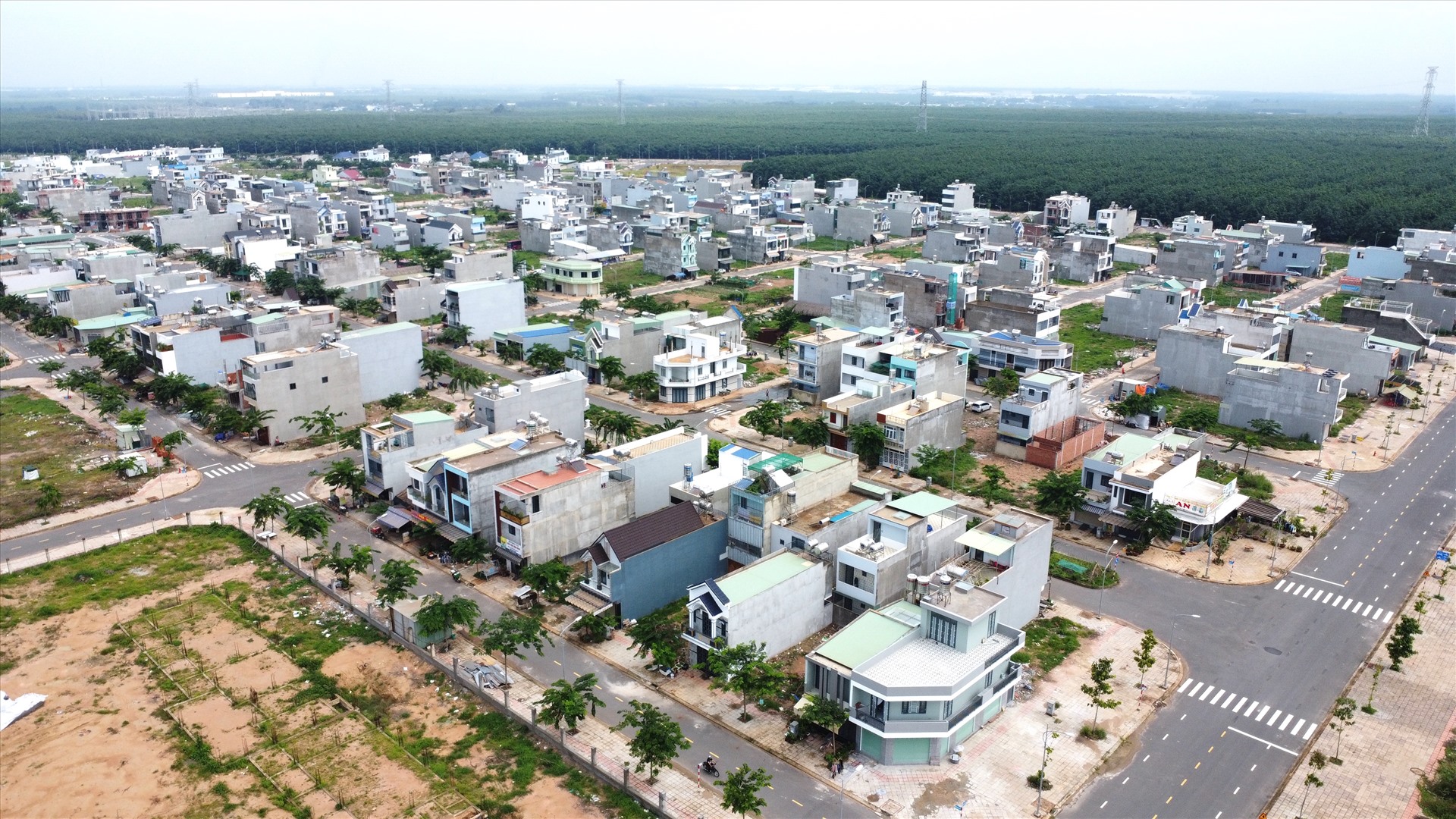 Khu tái định cư sân bay Long Thành. Ảnh: Hà Anh Chiến