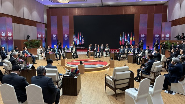 Lãnh đạo các nước nhấn mạnh đoàn kết là giá trị chiến lược để ASEAN tiếp tục vượt qua thử thách. Ảnh: VGP