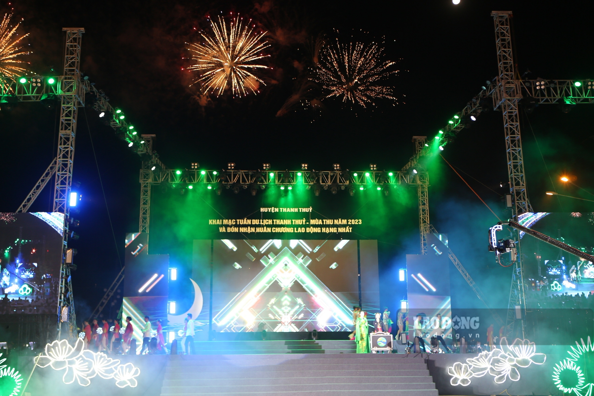 Trong sự kiện Tuần Du lịch Thanh Thủy - Mùa Thu năm 2023, công suất sử dụng phòng của Khu du lịch nước khoáng nóng Thanh Thủy ước đạt trên 90%. Ảnh: Tô Công