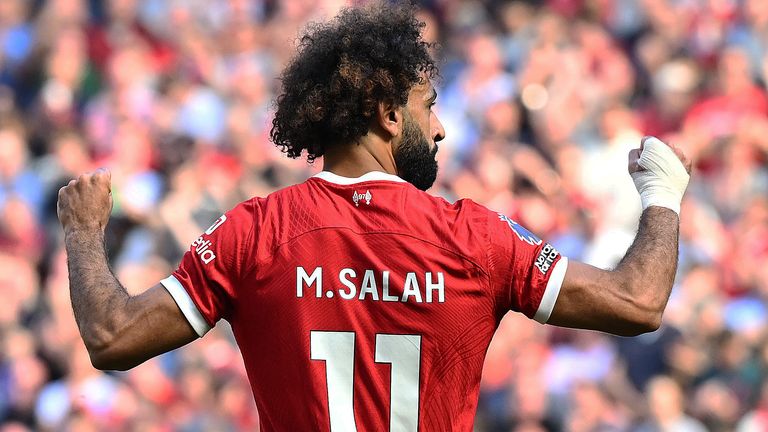 Chưa có gì đảm bảo Salah sẽ ở lại Liverpool cho đến khi thị trường chuyển nhượng ở Saudi Pro League đóng cửa. Ảnh: AFP