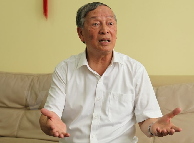 Chuyên gia kinh tế Vũ Vinh Phú. Ảnh: Tuấn Phong