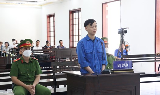 Bị cáo Trần Quang Long tại phiên tòa. Ảnh: Công an cung cấp