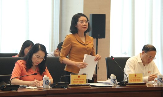 Phó Chủ nhiệm Ủy ban Tư pháp Mai Thị Phương Hoa. Ảnh: Quochoi.vn