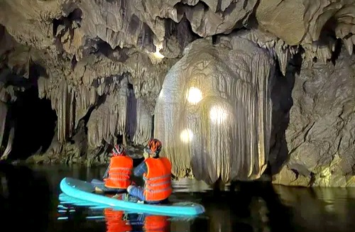 Chính quyền địa phương đang có báo cáo về hang động vừa được phát hiện. Ảnh: Người dân cung cấp