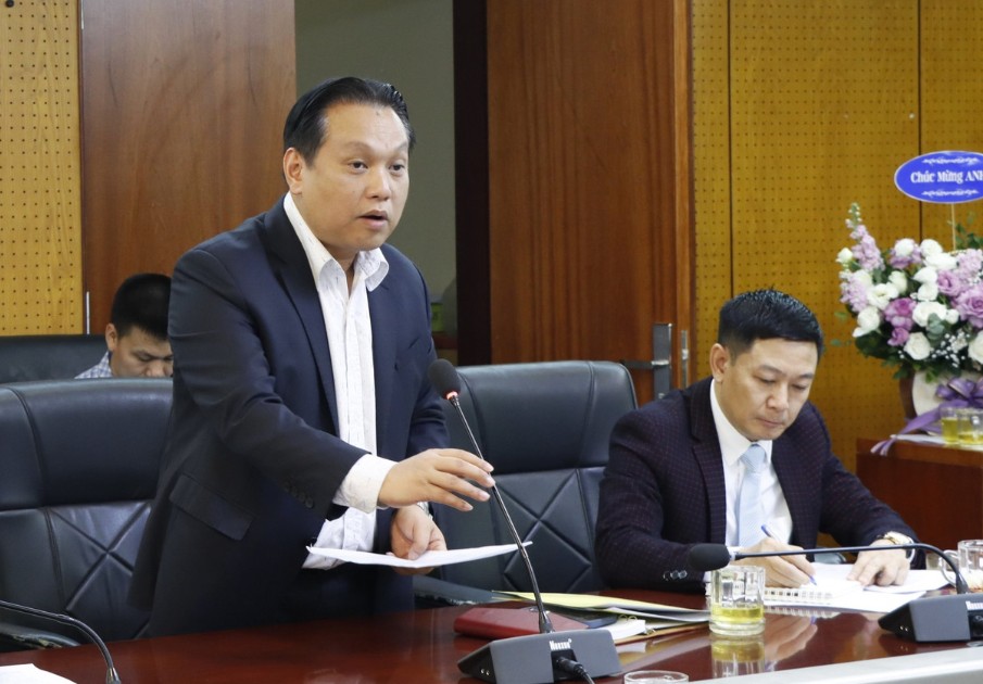 Ông Nguyễn Hưng Thịnh, Vụ trưởng Vụ Môi trường (Bộ TN&MT) khẳng định Bộ chưa nhận được hồ sơ đề nghị thẩm định báo cáo đánh giá tác động môi trường. Ảnh Bộ TN&MT