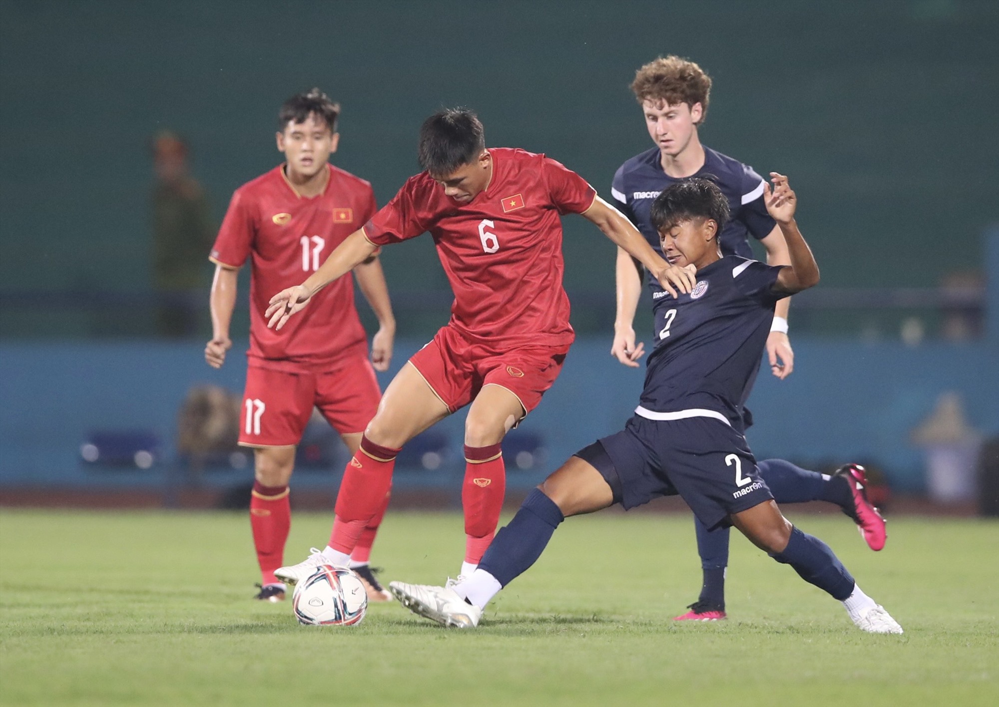 Ở trận ra quân bảng C vòng loại giải U23 châu Á 2024, U23 Việt Nam chạm trán U23 Guam.