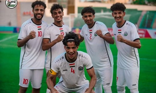 U23 Yemen là đối thủ khó chơi với U23 Việt Nam, họ phòng ngự chắc chắn và tấn công đa dạng. Ảnh: YFA