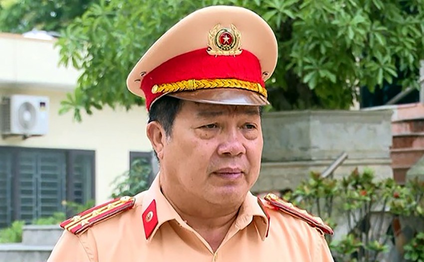 Đại tá Lê Văn Chiến - Trưởng phòng CSGT