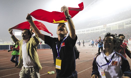 Huấn luyện viên Calisto từng vô địch AFF Cup cùng đội tuyển Việt Nam. Ảnh: Hải Anh 