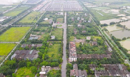 Một khu đô thị ma ở TP Từ Sơn (tỉnh Bắc Ninh). Ảnh: Vân Trường