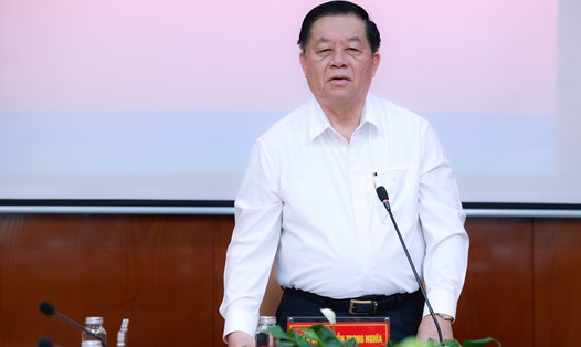 Bí thư Trung ương Đảng, Trưởng Ban Tuyên giáo Trung ương Nguyễn Trọng Nghĩa. Ảnh: Hải Nguyễn