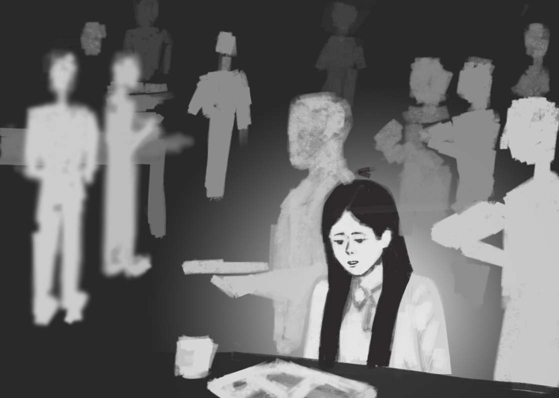 Tranh minh hoạ của Thuỳ Anh.