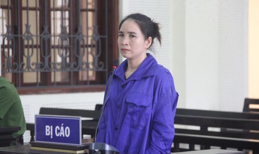 Bị cáo Hà Thị Thanh thành khẩn khai nhận hành vi phạm tội của mình. Ảnh: Quỳnh Trang