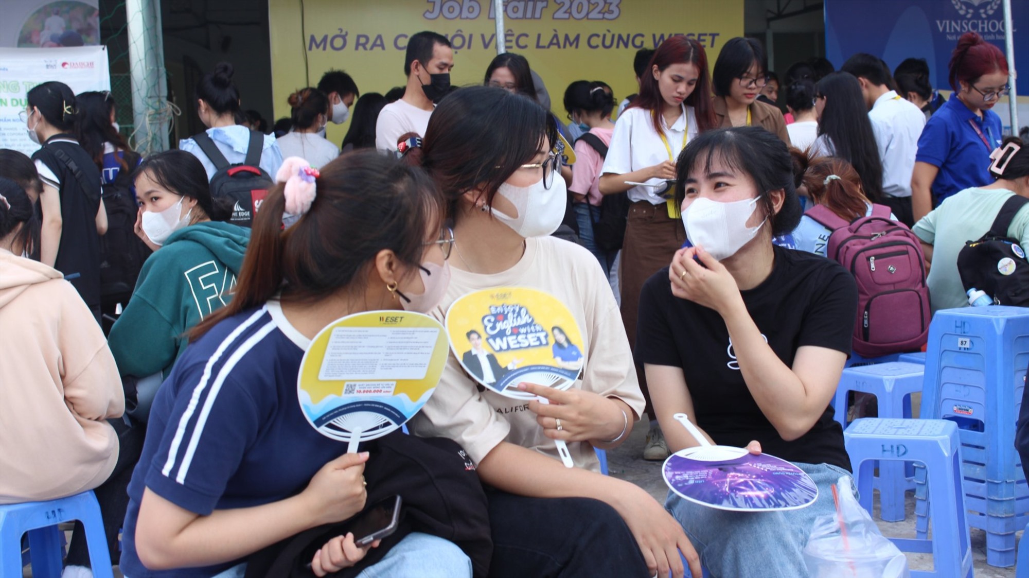 Sinh viên là nguồn lực chủ yếu trong thời đại kinh tế tri thức, khoa học công nghệ. Ảnh: Như Quỳnh