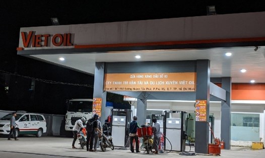Một cửa hàng xăng dầu của Xuyên Việt Oil. Ảnh: Nguyễn Tùng