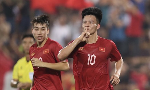U23 Việt Nam gặp U23 Yemen ở lượt trận thứ 2 tại bảng C vòng loại giải U23 châu Á 2024. Ảnh: Xuân Trang