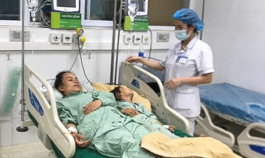 Đình chỉ 1 cơ sở sản xuất bún liên quan vụ ngộ độc khiến 15 người nhập viện tại Điện Biên. Ảnh: Thanh Bình