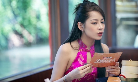 Chi Pu nổi tiếng hơn sau nửa năm hoạt động tại Trung Quốc. Sắp tới, cô sẽ tham gia show tạp kỹ “Xin chào thứ bảy”. Ảnh: Fanpage Chi Pu