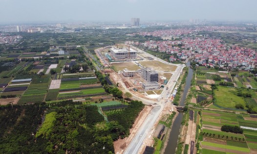 Giá đất đấu giá quận Bắc Từ Liêm lên gần 120 triệu/m2. Ảnh minh họa: Batdongsan