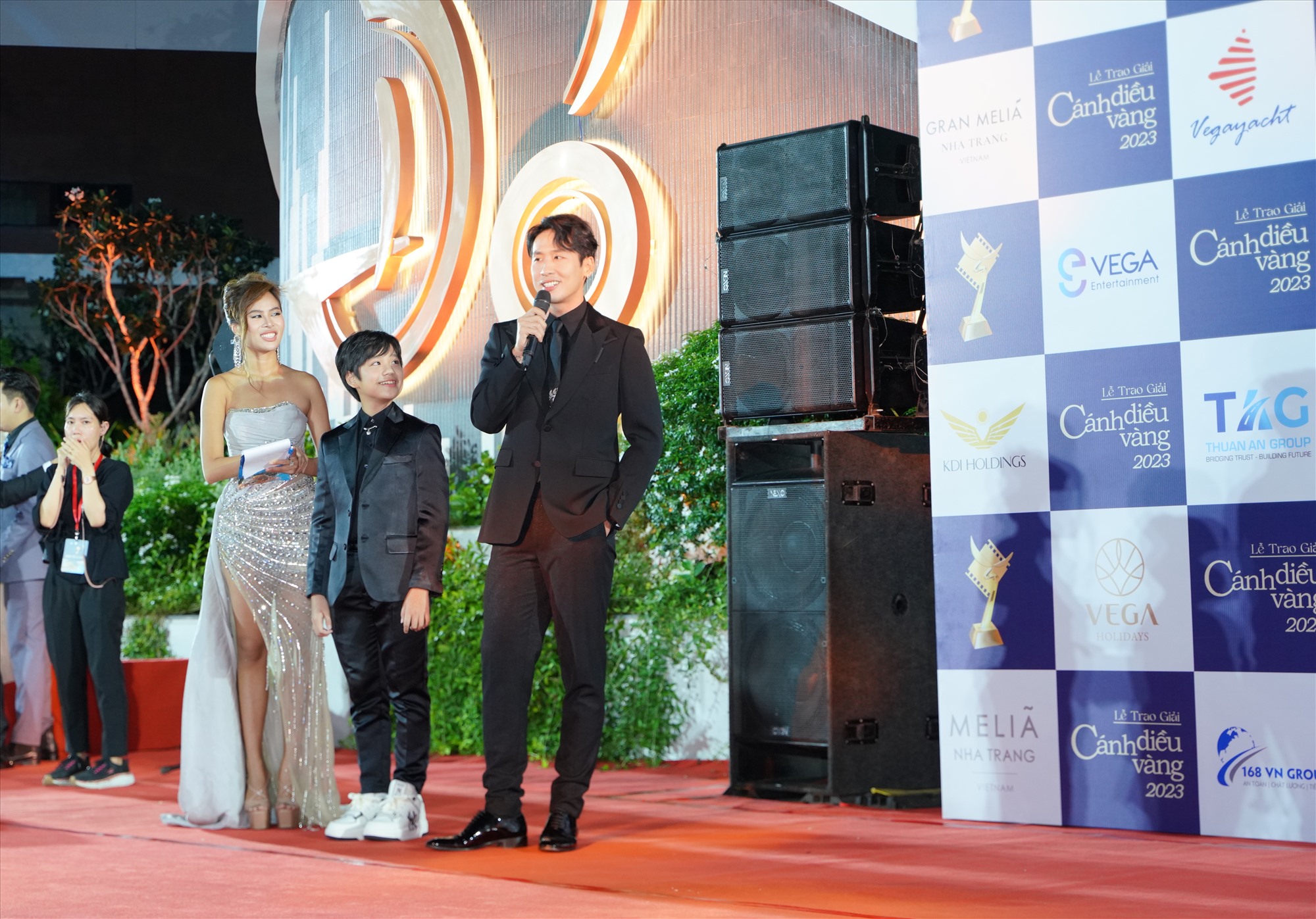 Tuấn Trần và Hạo Khang là các diễn viên trong dự án Đất rừng phương Nam của Quang Dũng. Ảnh: Bình Quý