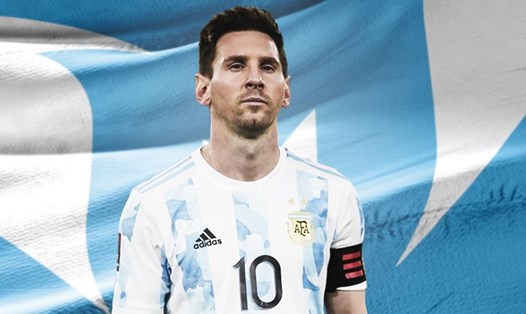 Số 10 mà Messi đang mặc tại tuyển Argentina có thể được treo vĩnh viễn sau khi anh giải nghệ. Ảnh: FBNV