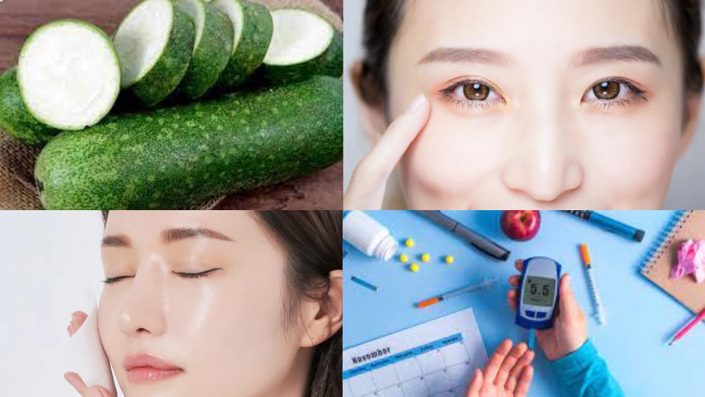 Ăn bí đao thường xuyên giúp sáng mắt, cải thiện sức khỏe tim. Ảnh đồ họa: Hàn Lâm. 