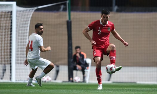 Tuyển Indonesia nhận thất bại 0-5 trước tuyển Iran. Ảnh: PSSI