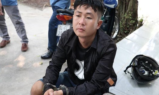 Đối tượng Ngô Thái Quốc bị khởi tố, tạm giam 4 tháng để điều tra hành vi tàng trữ trái phép chất ma túy. Ảnh: Công an cung cấp 