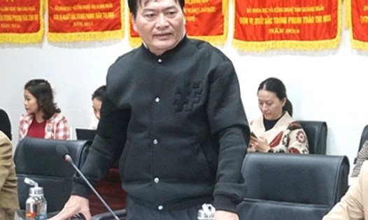 Ông Nguyễn Văn Thành - Giám đốc Sở Khoa học và Công nghệ Quảng Ngãi. Ảnh: Sở KHCN Quảng Ngãi