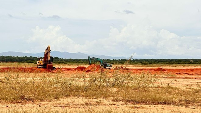 Tiến độ dự án sân bay Phan Thiết vẫn còn ỳ ạch