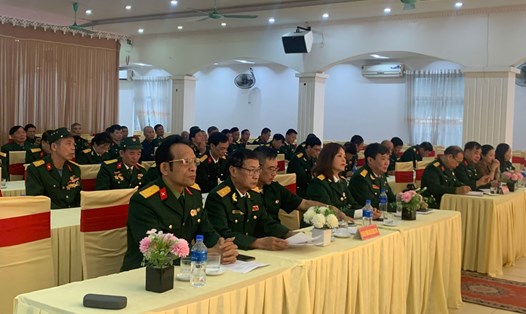 Hội nghị Tổng kết công tác Hội Doanh nhân Cựu chiến binh tỉnh Yên Bái năm 2023 với sự góp mặt của hơn 130 hội viên. Ảnh: Phan Kiên